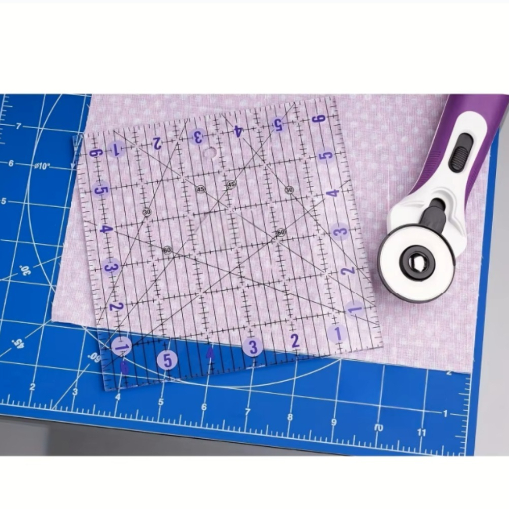 4pcs Square Acrylic Quilting R – обзор и цена Quilting Ruler Square