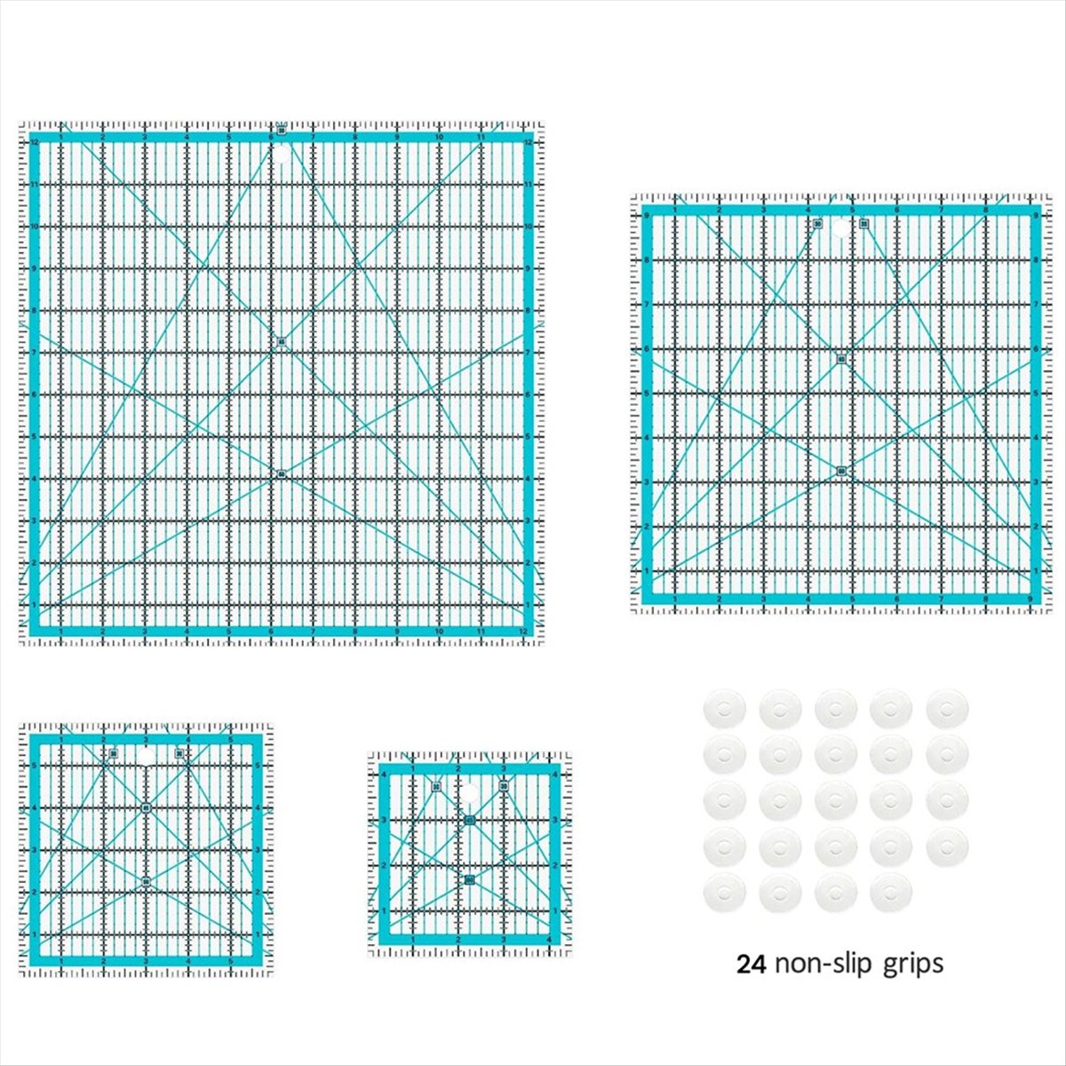 MALL 4pcs Quilting Rulers,Quil – обзор и цена Quilting Ruler Square