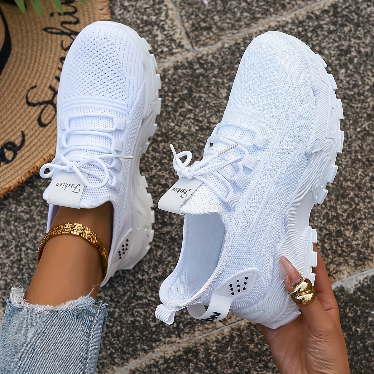 Breathable Knit Sneakers Fashi – обзор и цена Sewing Cloth