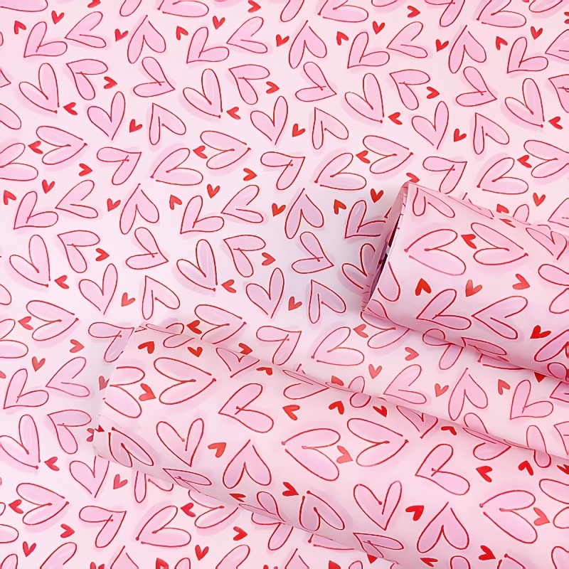 50 Sheets Bright Pink Heart Ti – обзор и цена Pattern Tissue Paper