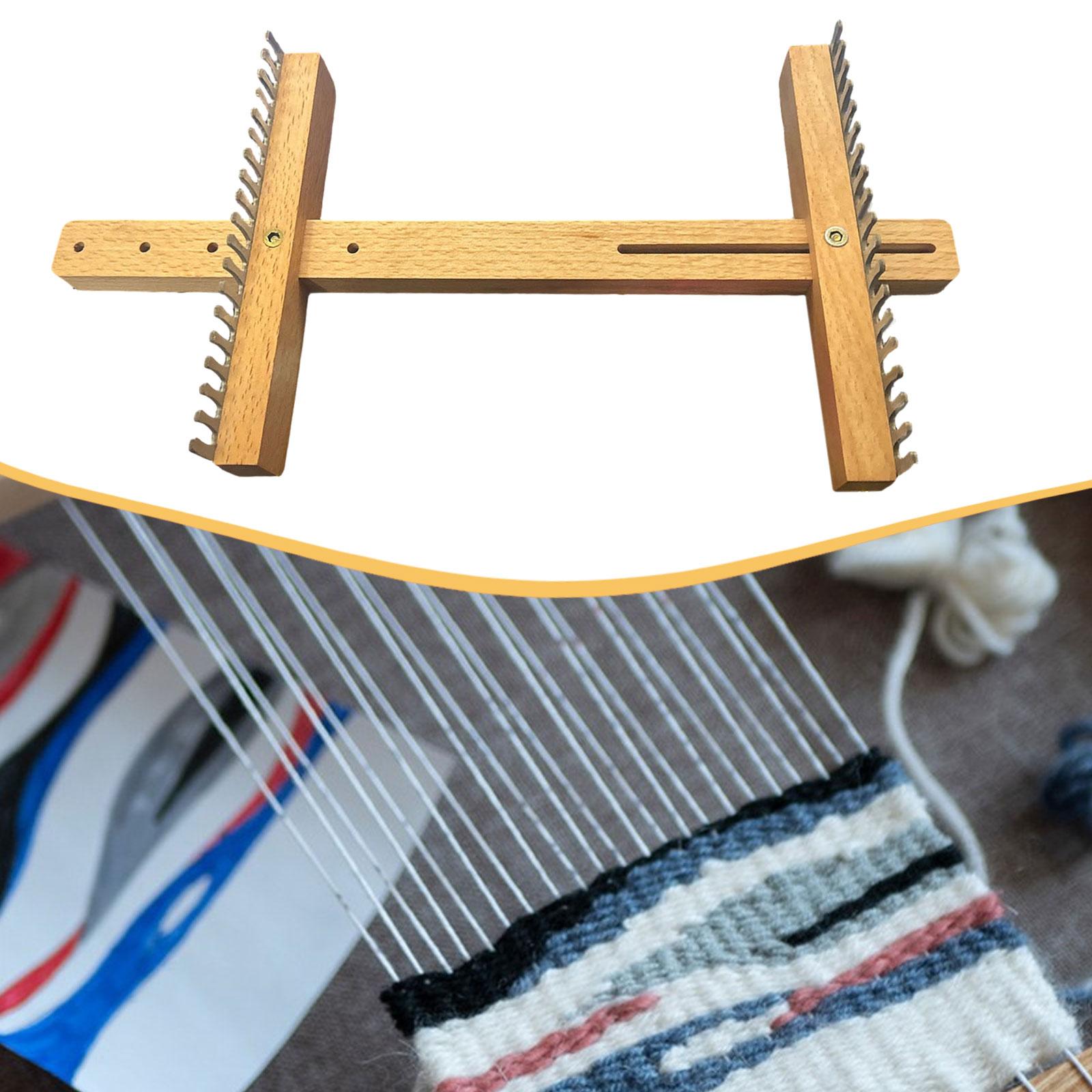 Adjustable Wooden Loom Weaving – обзор и цена Sewing Textiles