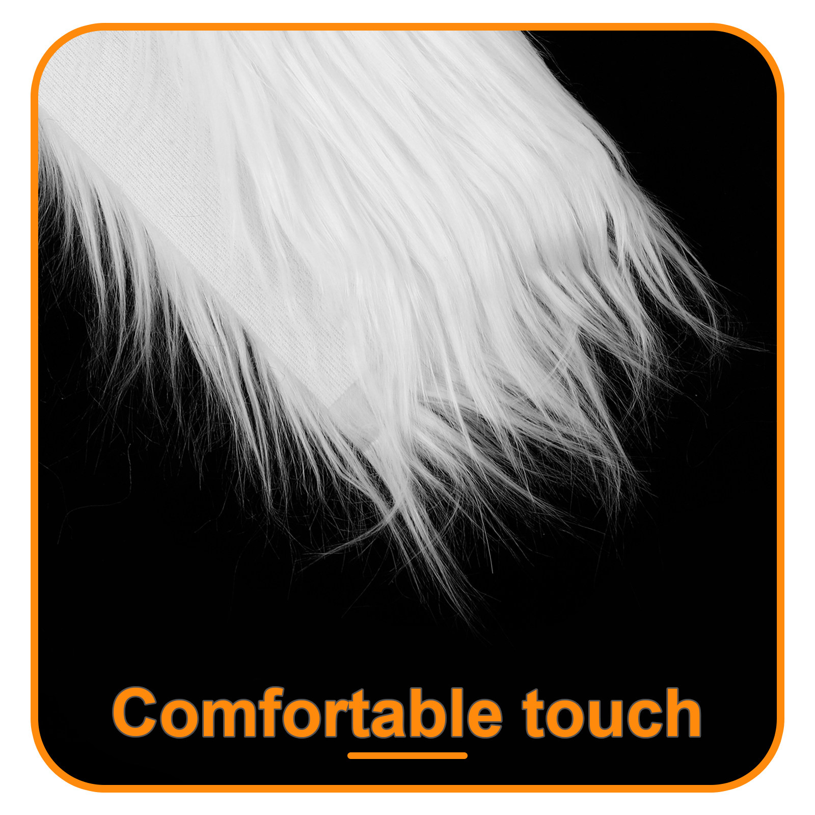 2Pcs Square Long Hair Faux Fab – обзор и цена Sewing Textiles