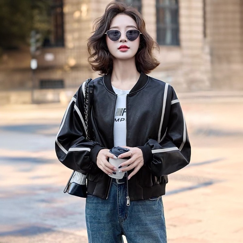 ​2025 Women's Short Leather Ba – обзор и цена Sewing Jackets
