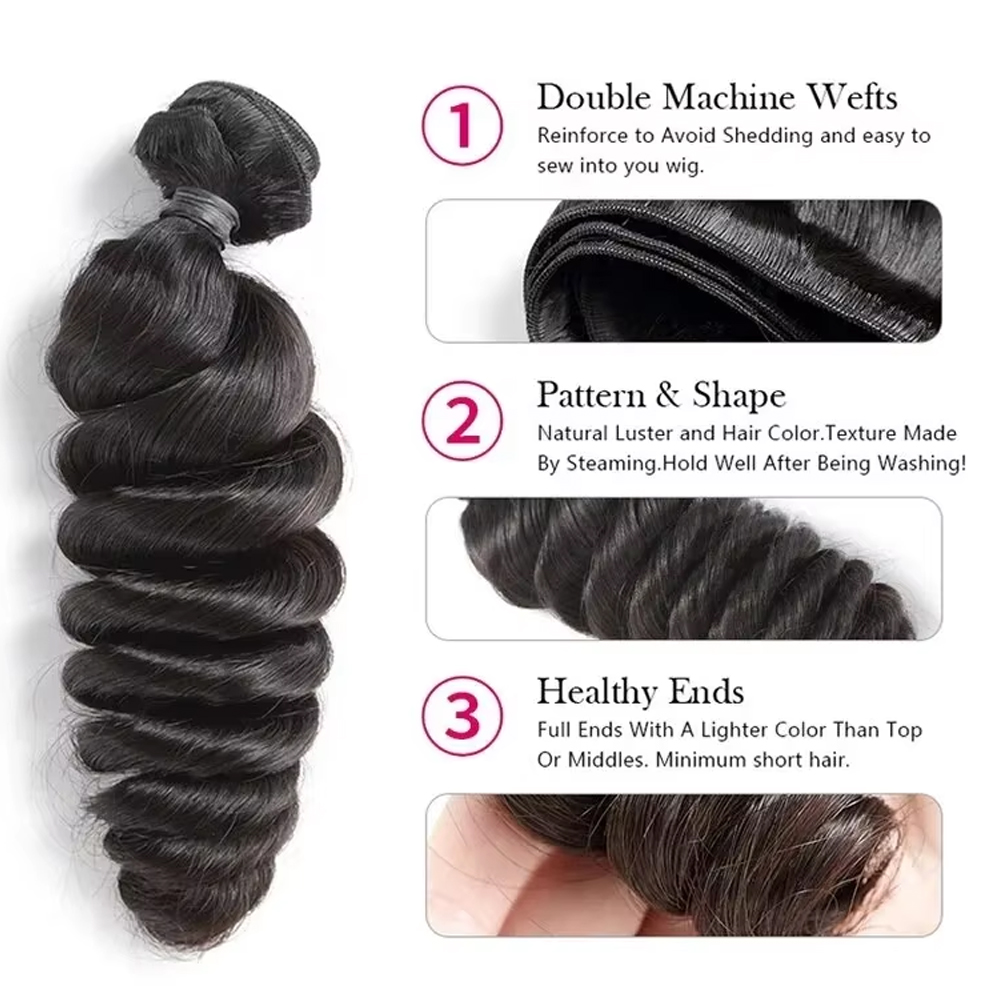 Raw Human Hair Bundles Brazili – обзор и цена Sewing Technology