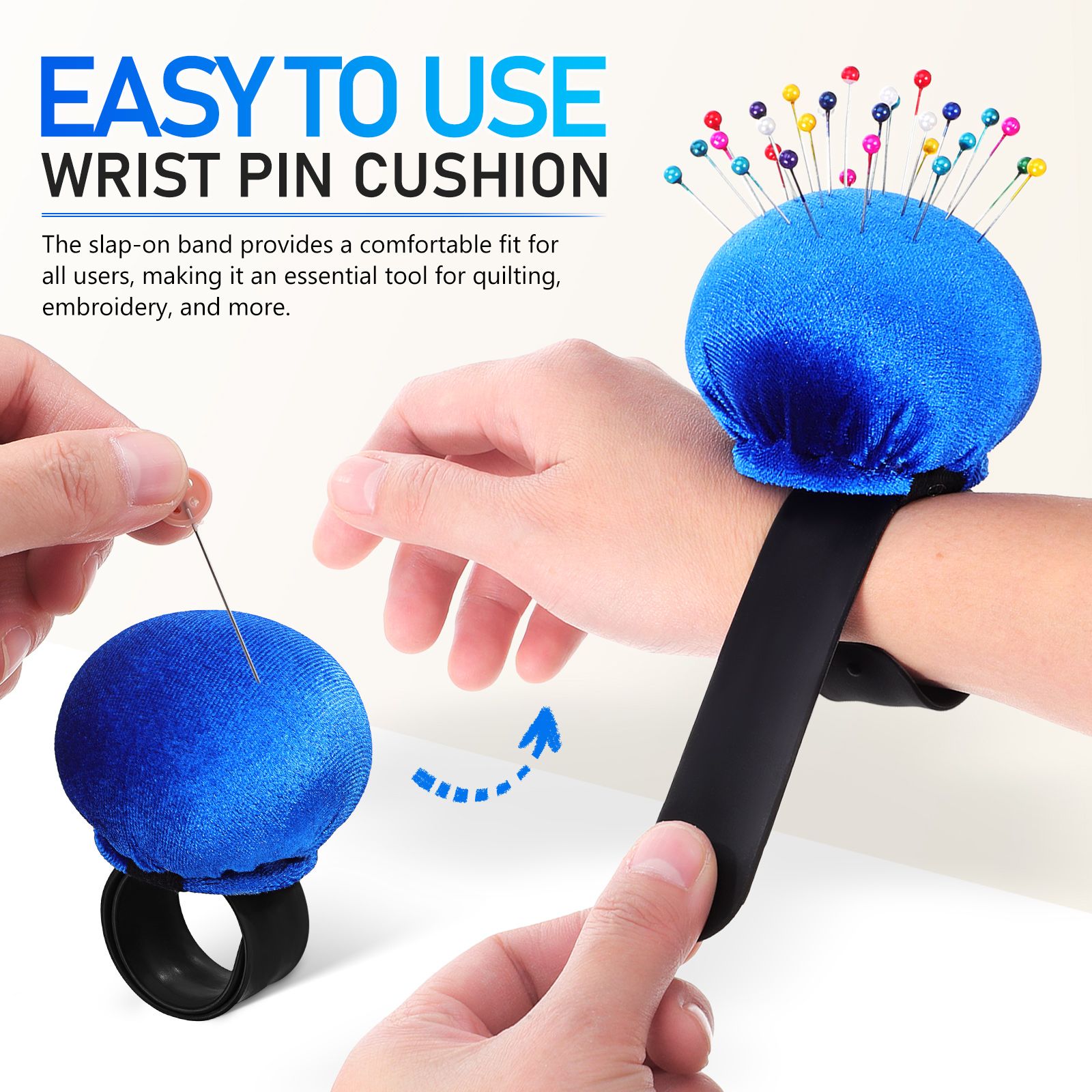 Wrist Pin Cushion Sewing Needl – обзор и цена Sewing Pin Cushion