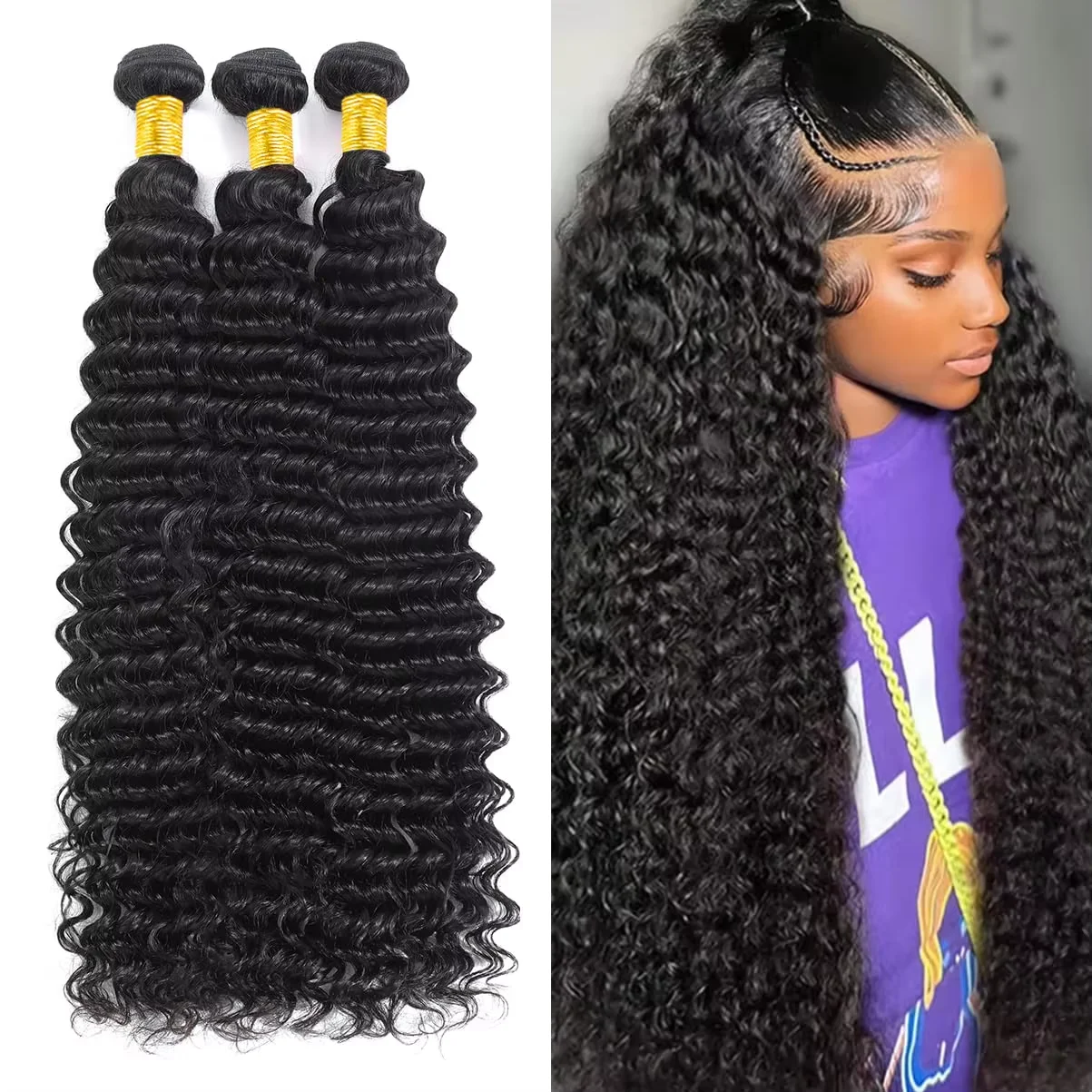 Deep Wave Burmese Human Hair B – обзор и цена Sewing Technology