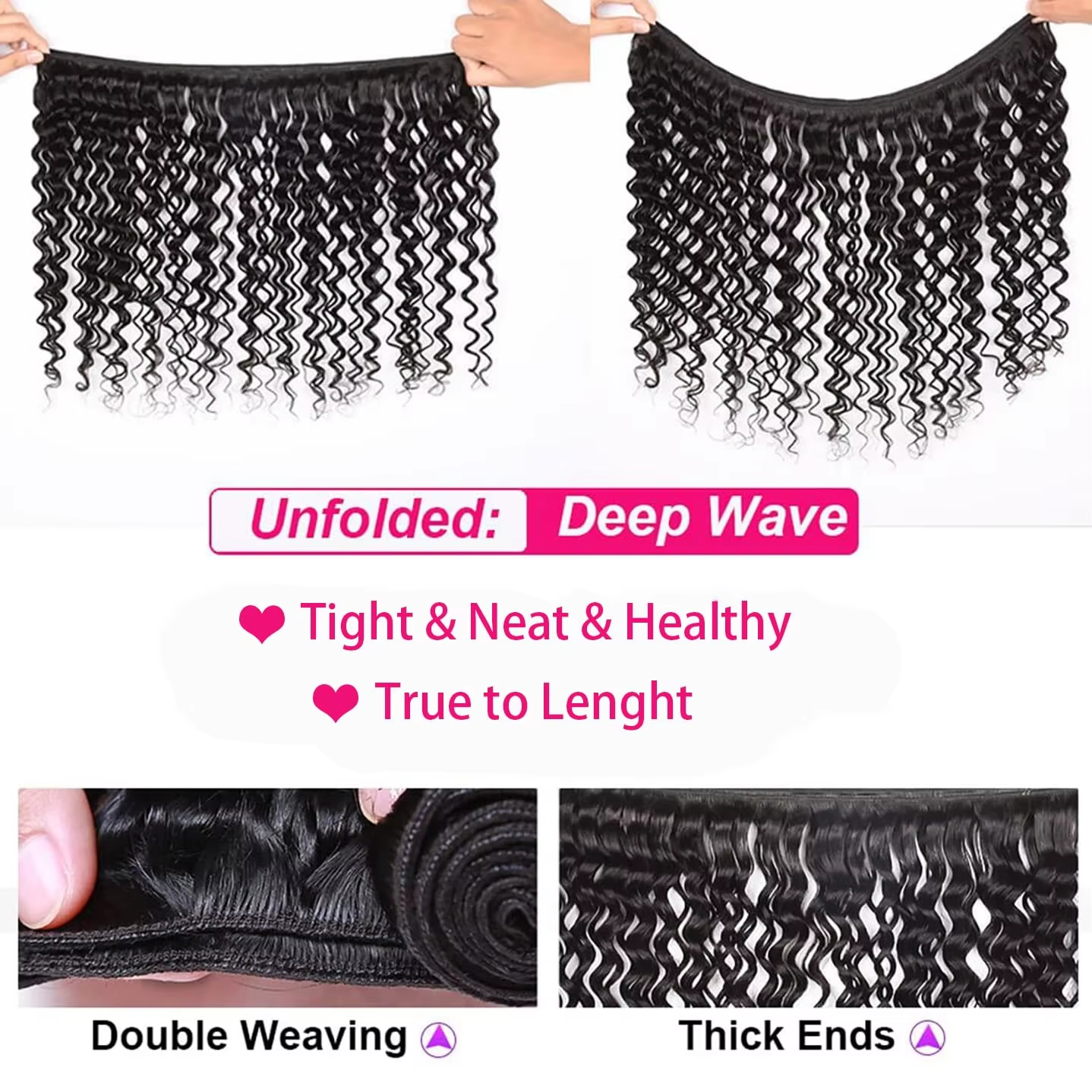 Deep Wave Burmese Human Hair B – обзор и цена Sewing Technology