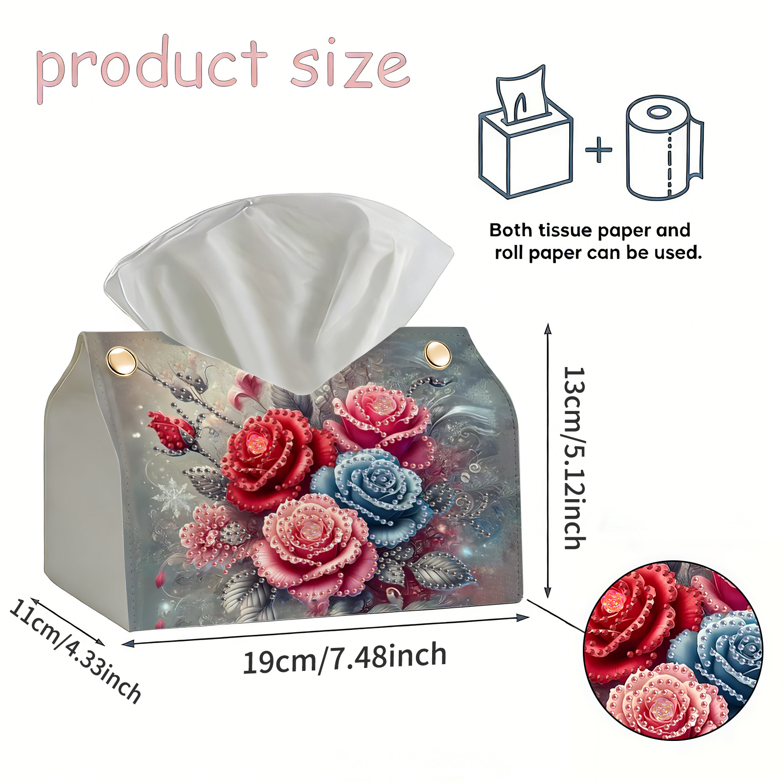 1-Piece Set of Diamond Paintin – обзор и цена Pattern Tissue Paper