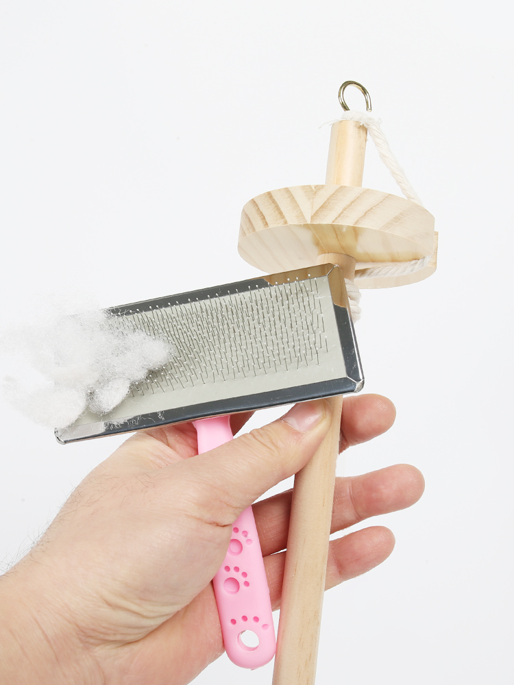 Wooden Spinning Mallet DIY Yar – обзор и цена Sewing Textiles