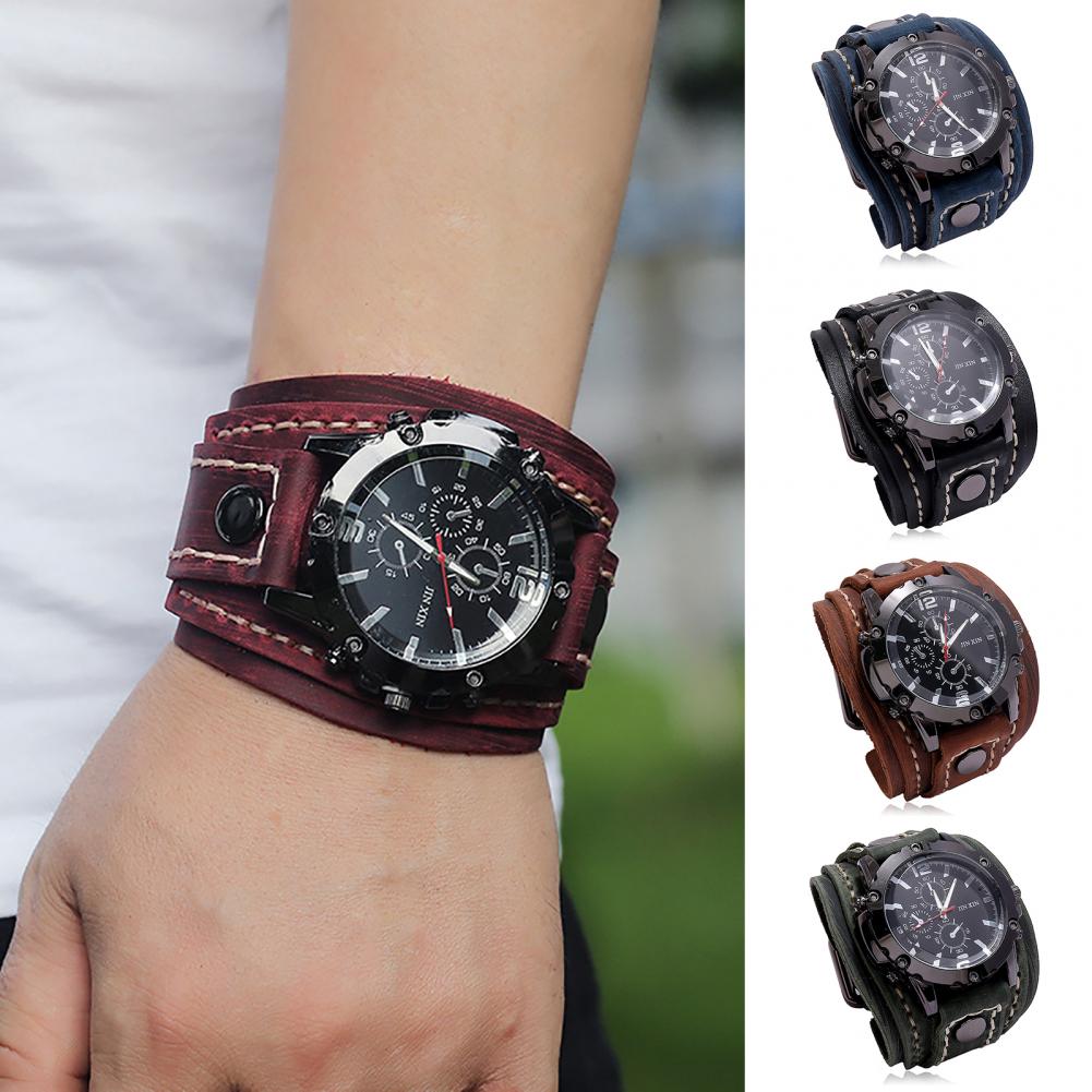 Retro Mens Quartz Watch Round  – обзор и цена Sewing Technology