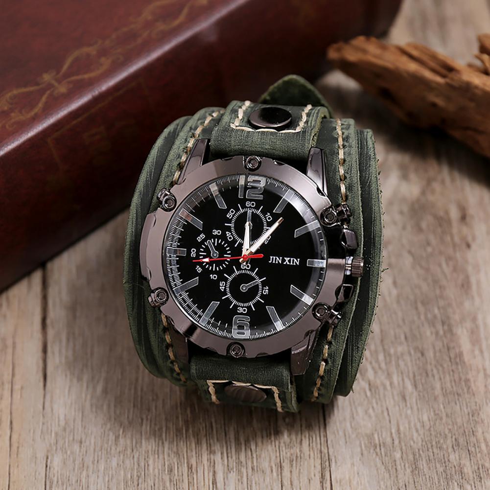 Retro Mens Quartz Watch Round  – обзор и цена Sewing Technology