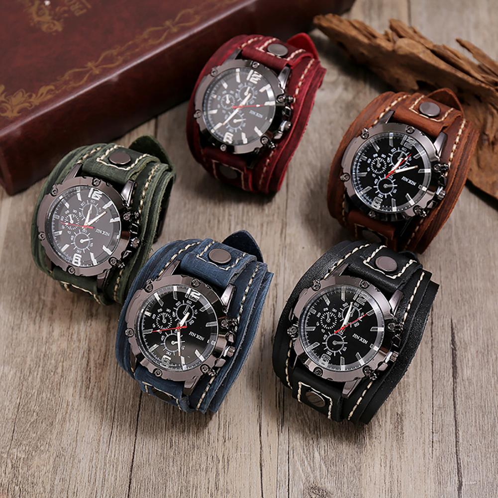 Retro Mens Quartz Watch Round  – обзор и цена Sewing Technology