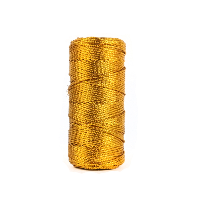 Gold and Silver Macrame Cord R – обзор и цена Sewing Thread In Textile