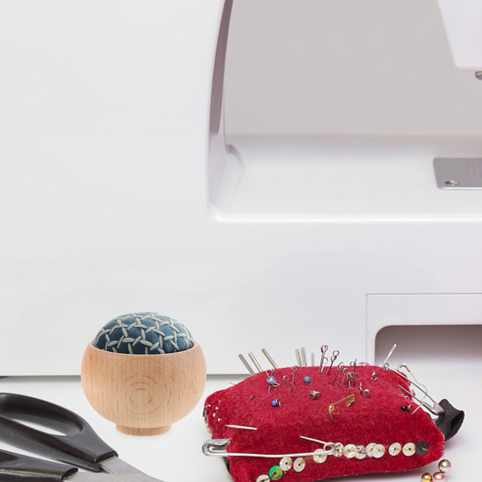 4Pcs Reusable Wooden Pincushio – обзор и цена Sewing Pin Cushion