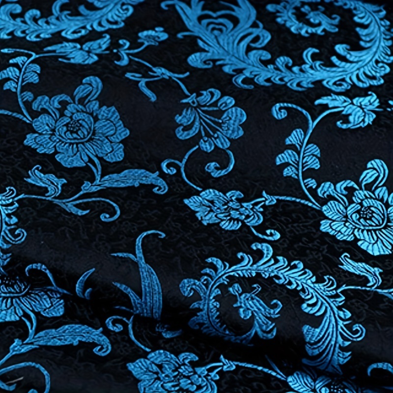 3D Blue Phoenix Tail Brocade F – обзор и цена Sewing Cloth