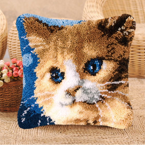 Cat Series Latch Hook Kit Mats – обзор и цена Sewing Pin Cushion
