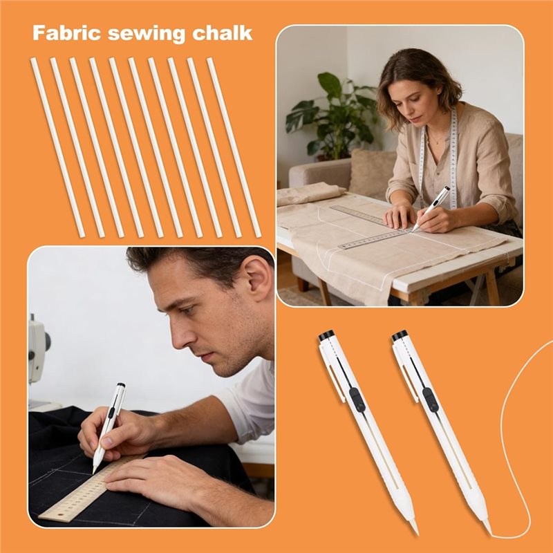 BAAR-Chalk Set, 28Pcs Fabric C – обзор и цена Fabric Marking Pen