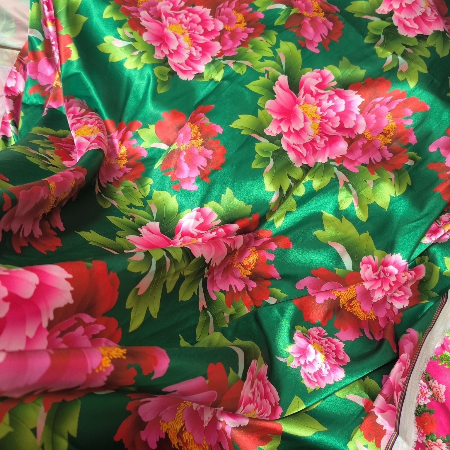 Satin Fabric Cloth without Ove – обзор и цена Sewing Textiles