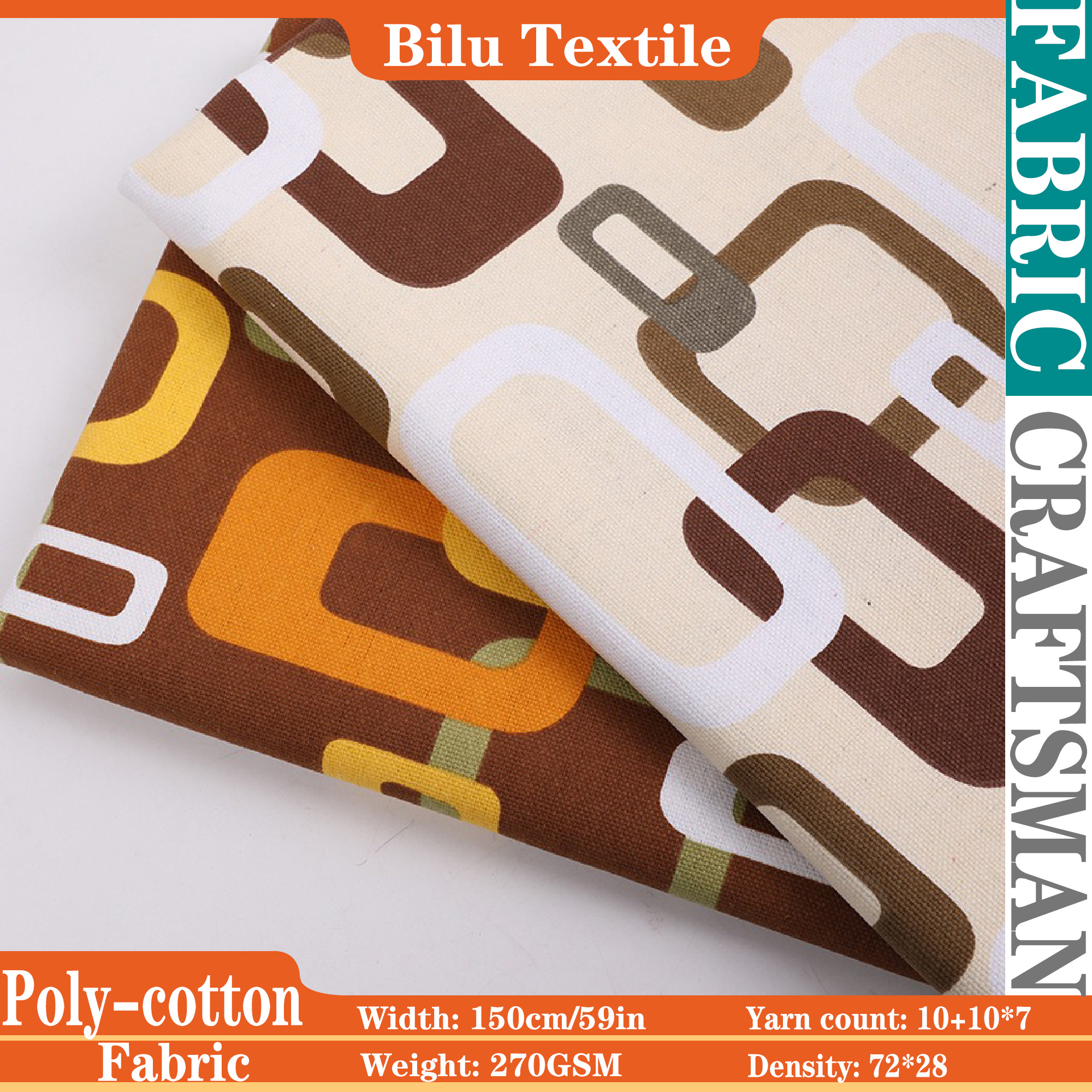 Poly-Cotton Canvas Fabric - De – обзор и цена Sewing Textiles