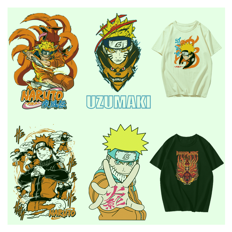 NARUTO Classic Anime Clothing  – обзор и цена Iron On Patch