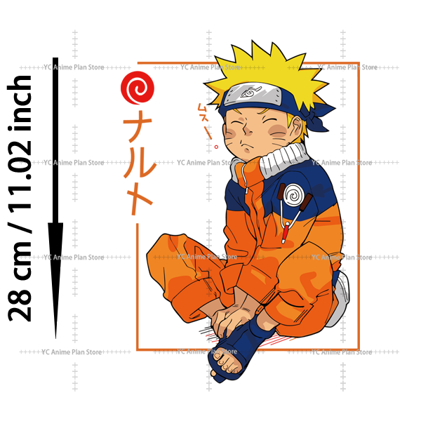 NARUTO Classic Anime Clothing  – обзор и цена Iron On Patch