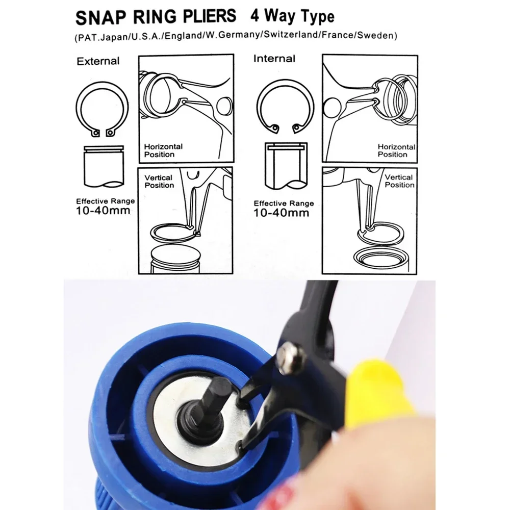 Multifunctional 2 in 1 Circlip – обзор и цена Snap Button Plier