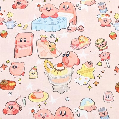 Cartoon Kirby 100 Cotton Fabri – обзор и цена Sewing Textiles