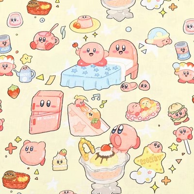 Cartoon Kirby 100 Cotton Fabri – обзор и цена Sewing Textiles