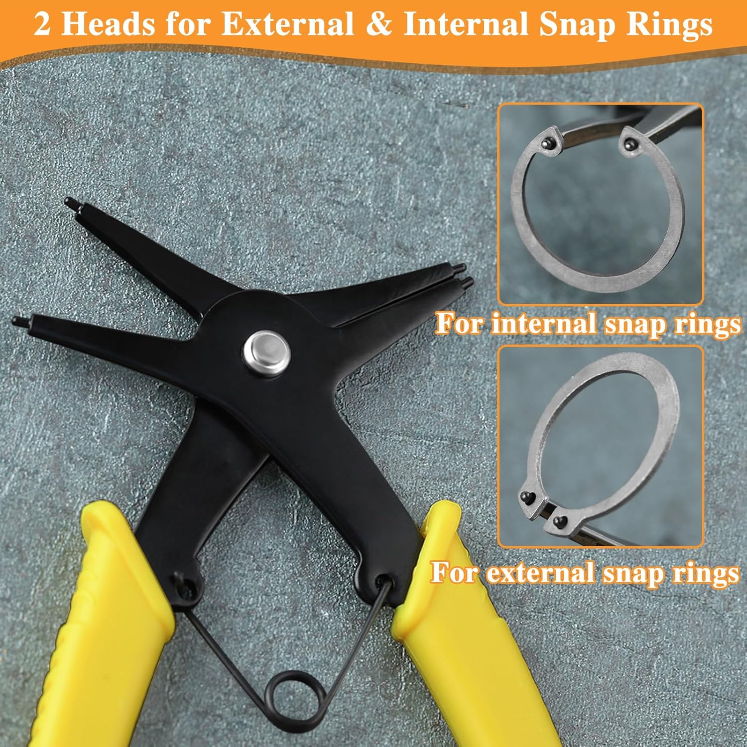 2 In 1 Snap Ring Pliers Mini C – обзор и цена Snap Button Plier