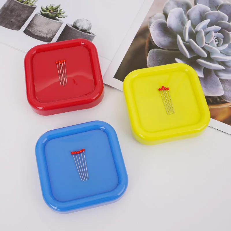 Color Square Magnetic Needle P – обзор и цена Sewing Pin Cushion