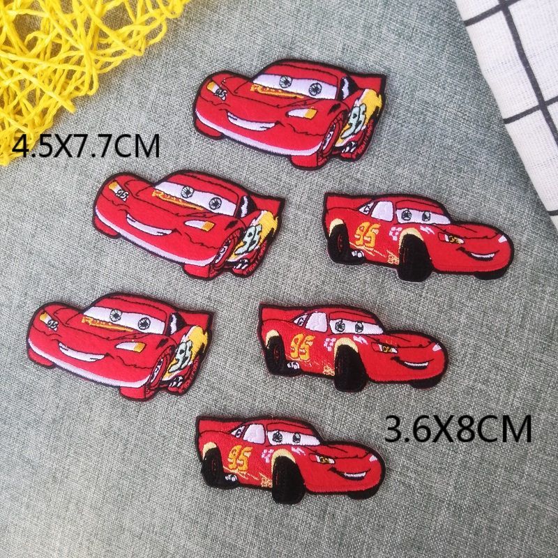 Lightning McQueen Pixar ironin – обзор и цена Iron On Patch