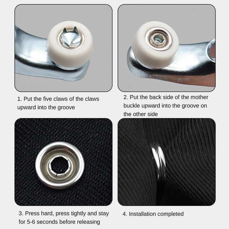 100pc Five-prong ButtonInstall – обзор и цена Snap Button Plier